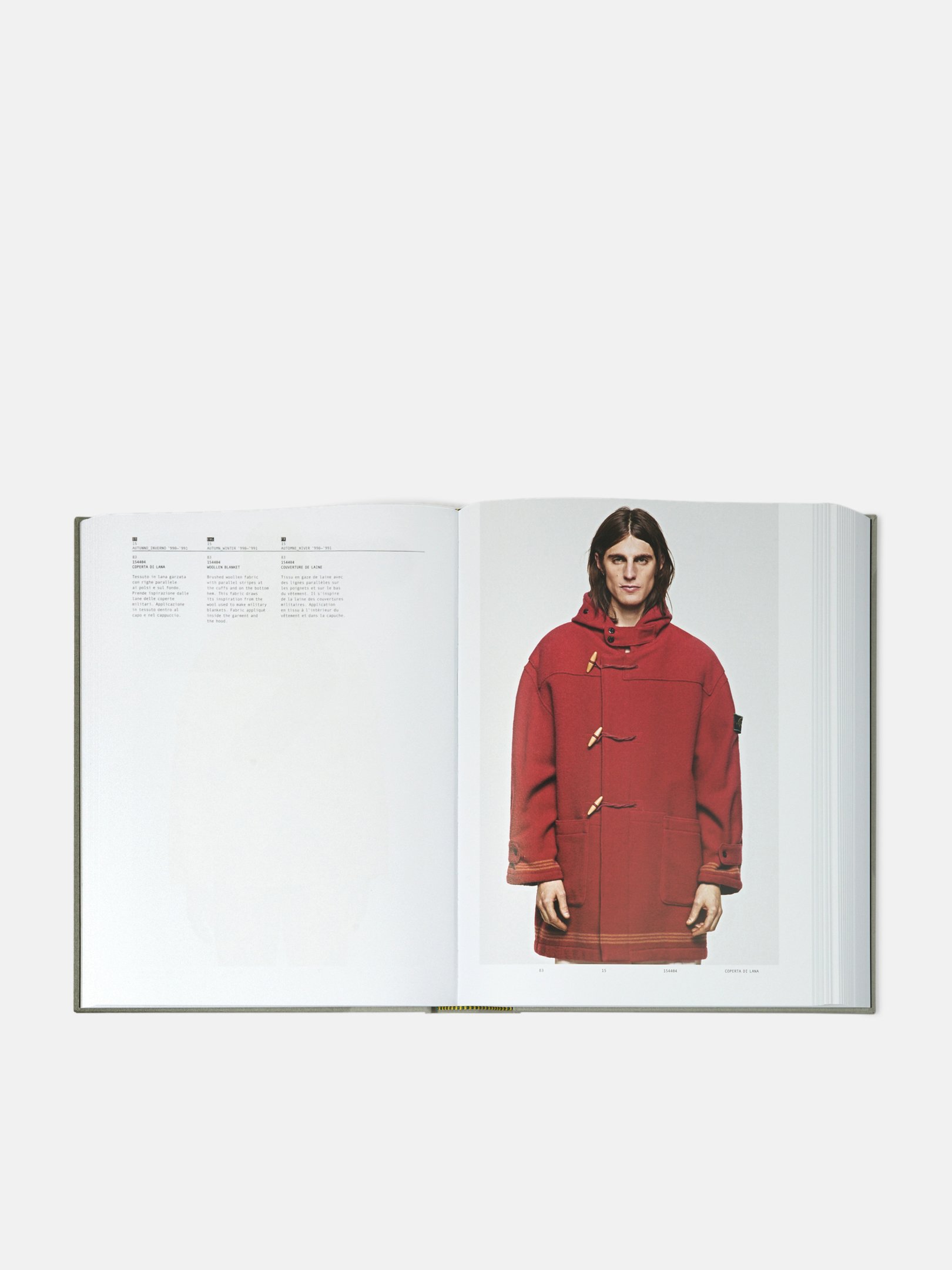 Stone Island book inner pages